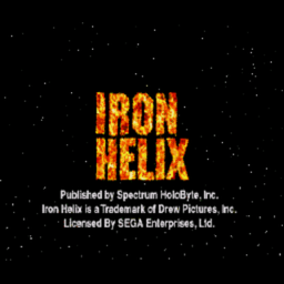 Iron Helix (U) Title Screen